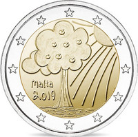 Malta 2 € 2019 Luonto & ympäristö