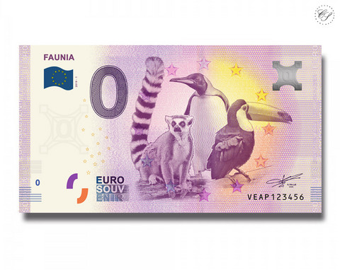 Espanja 0 € 2019 Faunia UNC 