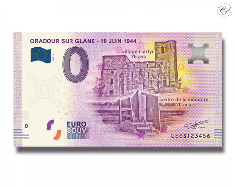 Ranska 0 € 2019 Oradour sur Glane - 10.6.1944