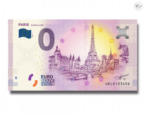 Ranska 0 € 2019 Paris Íle de la Cíte UNC