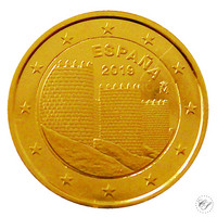 Espanja 2 € 2019 Ávilan kehämuuri KULLATTU