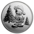 Niue 2 $ 2019 Mikki Hiiri & Joulu 1 oz HOPEA