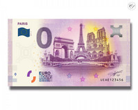 Ranska 0 € 2019 Pariisin neljä monumenttia UNC