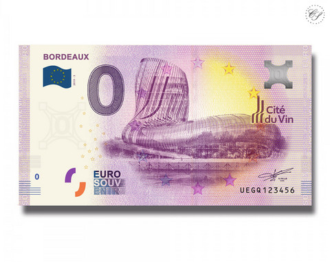 Ranska 0 € 2019 Bordeaux - Cit'e du Vin UNC
