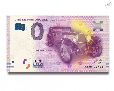 Ranska 0 € 2019 Cité de l'Automobile UNC