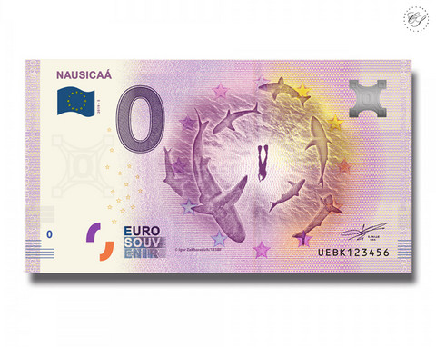 Ranska 0 € 2019 Haiseteli - Nausicaá UNC