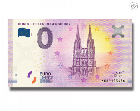Saksa 0 € 2019 Dom St. Peter Regensburg UNC