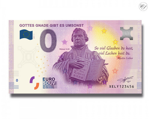 Saksa 0 € 2019 Martin Luther UNC