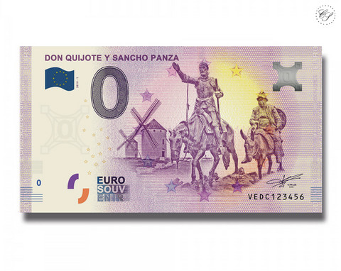 Espanja 0 € 2019 Don Quijote UNC