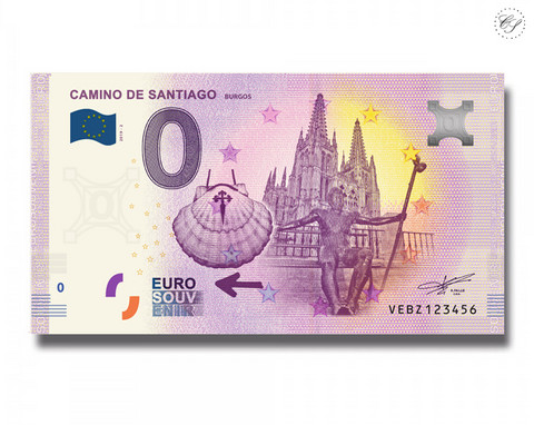 Espanja 0 € 2019 Camino de Santiago - Burgos