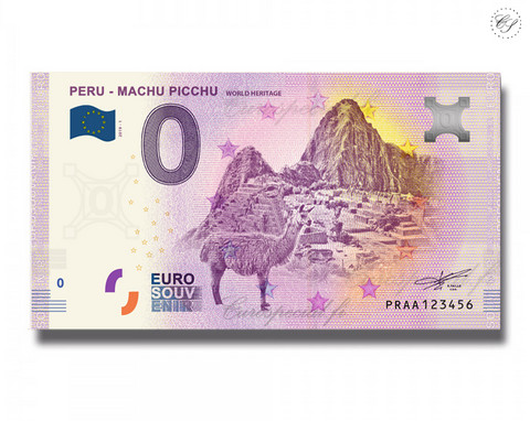 Peru 0 € 2019 Machu Picchu UNC