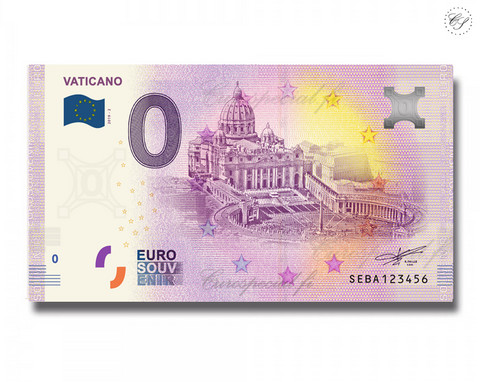 Vatikaani 0 € 2019 Pietarinaukio UNC