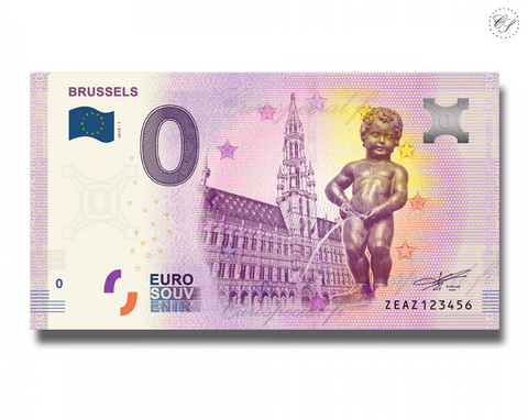 Belgia 0 € 2019 Manneken Pis - Brysseli UNC