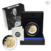 Ranska 2 € 2020 Charles de Gaulle 50 v., Proof
