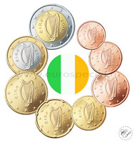Irlanti 1s - 2 € 2009 UNC
