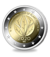 Belgia 2 € 2020 Kasvinterveysvuosi BU