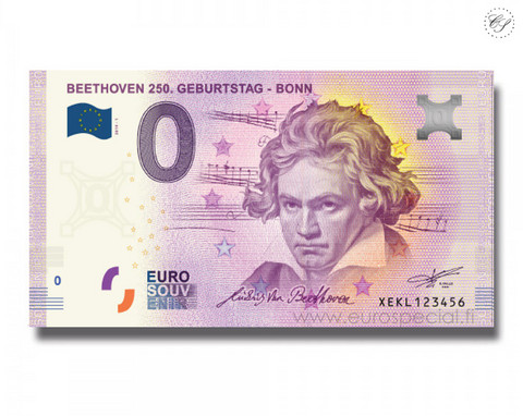 Saksa 0 € 2019 Beethoven 250 vuotta UNC