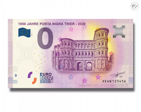 Saksa 0 € 2019 Porta Nigra -portti 1850 vuotta UNC