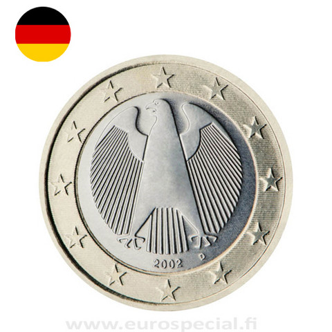 Saksa 1 € 2020 Kotka BU