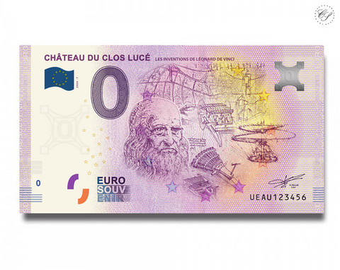 Ranska 0 € 2020 Leonardo da Vinci UNC