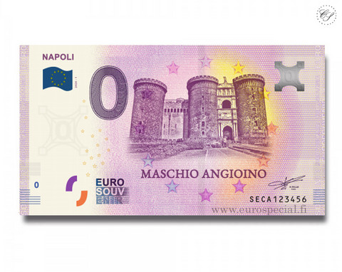 Italia 0 € 2020 Napolin kaupunki UNC