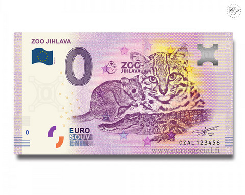 Tsekki 0 € 2020 Jihlavan eläintarha UNC