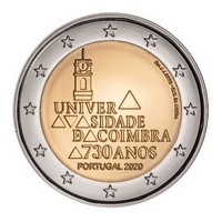 Portugali 2 € 2020 Coimbran yliopisto