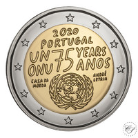 Portugali 2 € 2020 Yhdistyneet Kansakunnat 75 vuotta