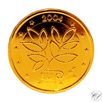 Suomi 2 € 2004 EU:n laajentuminen, kullattu