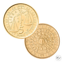 San Marino 5 € 2020 Zodiac - Vaaka UNC