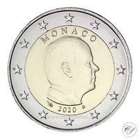 Monaco 2 € 2020 Albert II