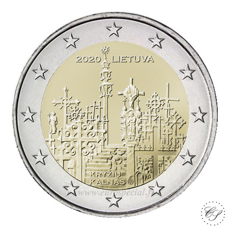 Liettua 2 € 2020 Ristikukkula
