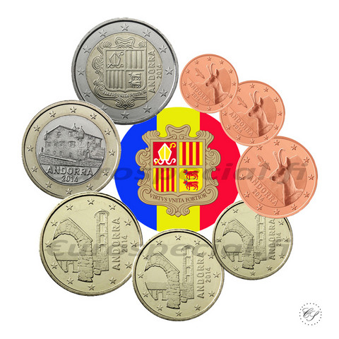 Andorra 1s- 2 € 2020 BU
