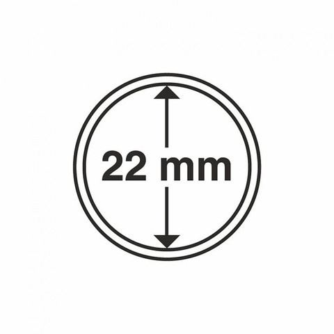 Kolikkokapseli CAPS22 (¼ oz kultarahoille) 10 kpl