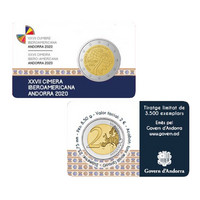 Andorra 2 € 2020 Iberoamerikkalainen huippukokous, Proof