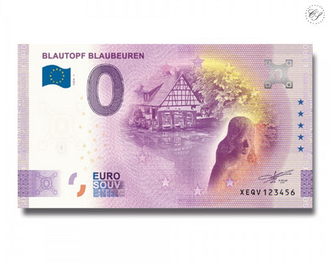 Saksa 0 € 2020 Blautopf Blaubeuren -juhlavuosiversio UNC