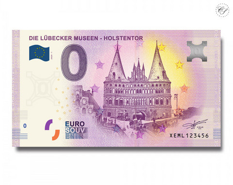 Saksa 0 € 2020 Lyypekki & Holstentor -juhlavuosiversio UNC