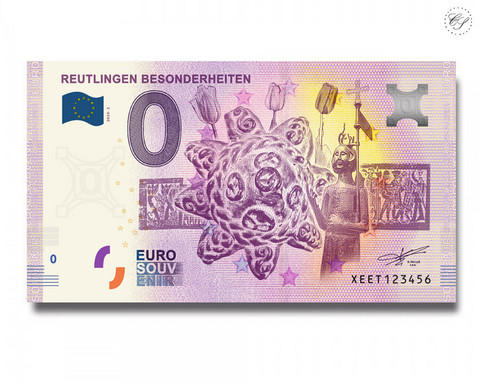Saksa 0 € 2020 Reutlingerin museo -juhlavuosiversio UNC