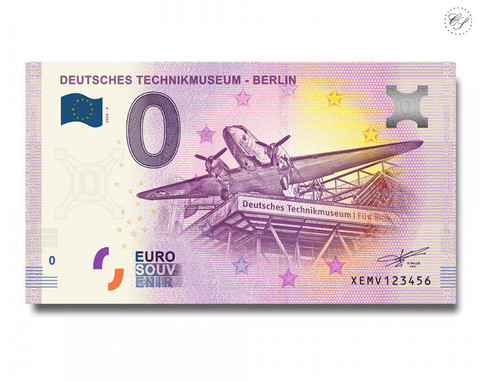 Saksa 0 € 2020 Saksan tekniikkamuseo -juhlavuosiversio UNC