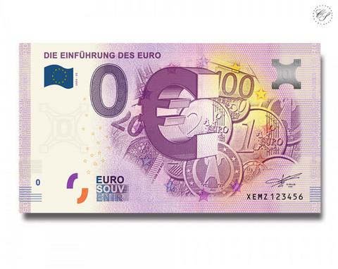 Saksa 0 € 2020 Euron käyttöönotto UNC