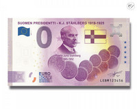 Suomi 0 € 2021 K.J. Ståhlberg - Suomen Presidentit Special Edition UNC