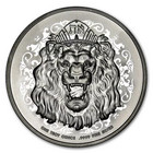 Niue 2021 Karjuva Leijona hopeakolikko 1 oz