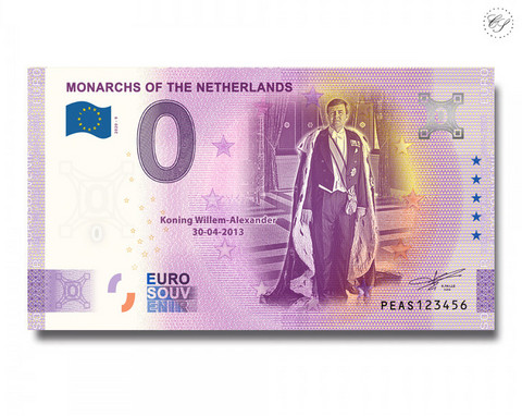 Alankomaat 0 € 2020 Monarkit: Willem-Alexander UNC