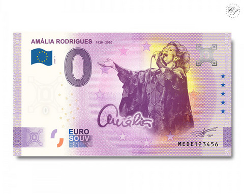 Portugali 0 € 2020 Amália Rodrigues UNC