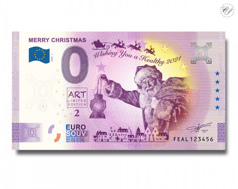 Malta 0 € 2020 Hyvää Joulua! UNC