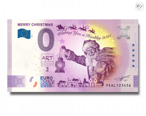 Malta 0 € 2020 Hyvää Joulua! -Juhlavuosiversio UNC