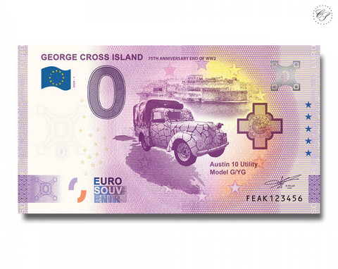 Malta 0 € 2020 George Cross Island UNC