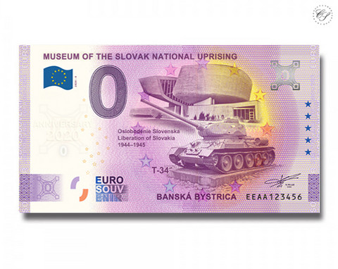Slovakia 0 € 2020 Slovakian kansannousun museo UNC