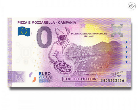 Italia 0 € 2020 Pizza & Mozzarella UNC