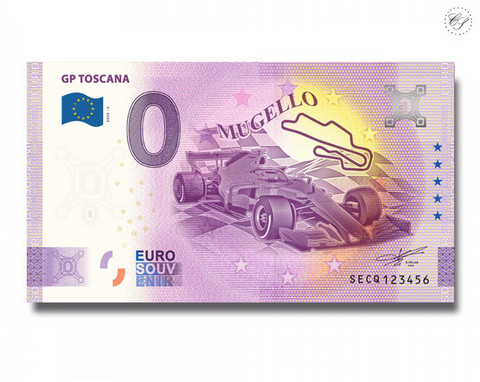 Italia 0 € 2020 Toscanan GP -juhlavuosiversio UNC